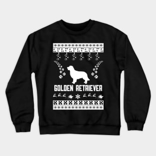 Merry Christmas GOLDEN RETRIEVER Crewneck Sweatshirt